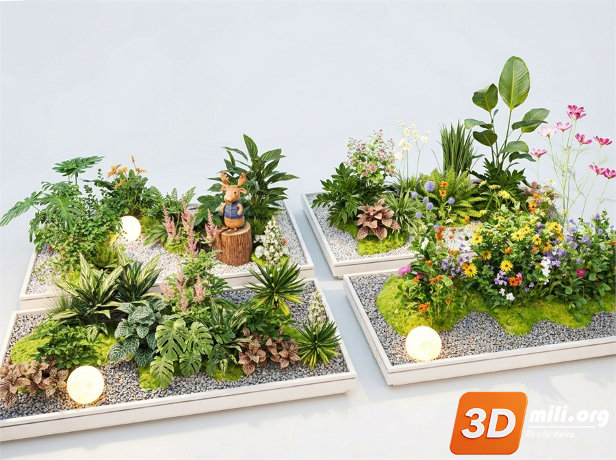 Mini Garden Skp Files 